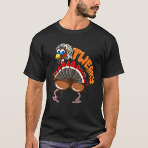 Twerking Turkije Voor Mannen Vrouwen Twerky Dans D T-shirt