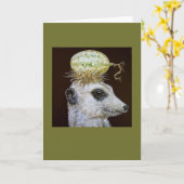 /Twi la carte meerkat (Fleur jaune)