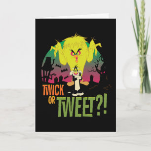 "Twick or Tweet" TWEETY™ & SYLVESTER™ Kaart