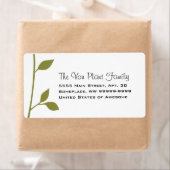 Twig and Leaf Etiket (Insitu)