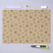 Twig Snowflakes Tissue Paper Tissuepapier (Craft)