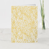 Twig vertrekt. folie wenskaart (Voorkant)