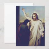 Twijfel over Sint Thomas door Silvestro Lega Kaart (Voorkant / Achterkant)