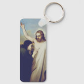 Twijfel over Sint Thomas door Silvestro Lega Sleutelhanger (Achterkant)