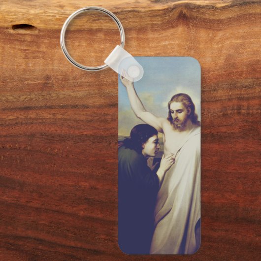 Twijfel over Sint Thomas door Silvestro Lega Sleutelhanger (Voorkant)