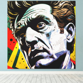 twijfelachtig canvas afdruk