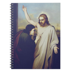 Twijfelende Sint Thomas door Silvestro Lega Notitieboek