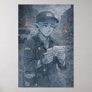 Twijfels / Postbode / Straat Poster