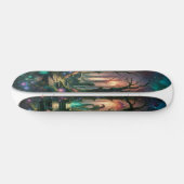 "Twilight betovering: Mythische bos skateboard (Horizontaal)