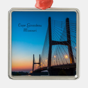 Twilight bij Bill Emerson Bridge Metalen Ornament