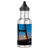 Twilight bij Bill Emerson Bridge Stainless Steel W Waterfles (Rechts)