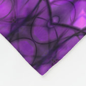 Twilight Bloom Fleece Deken (Hoek)