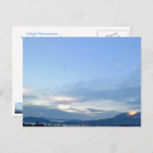 Twilight-Briefkaart Briefkaart (Voorkant / Achterkant)