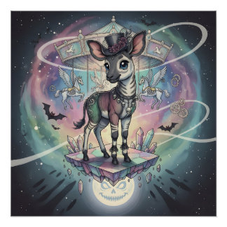 Twilight Carousel Dromen Perfect Poster