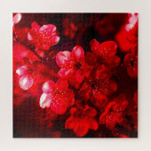 Twilight Cherry Blossom Glow Legpuzzel (Horizontaal)