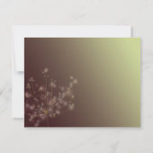Twilight Dandelion Wedding RSVP (Dos)