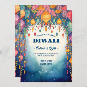 Twilight Diwali Elegance Kaart