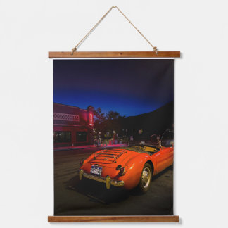 Twilight Drive – Klassieke MG in Glenwood Springs Hangend Wandkleed
