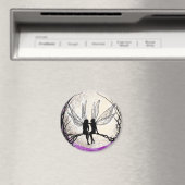 Twilight Fairy Art Magnet Fairy Silhouette (In Situ (Lave-vaisselle))
