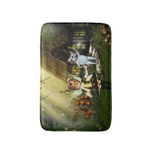 Twilight Fairy Haven Badmat (Voorkant Verticaal)