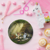 Twilight Fairy Haven Papieren Bordje (Feest)