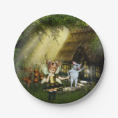 Twilight Fairy Haven Papieren Bordje (Voorkant)
