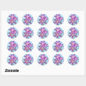 Twilight Fairy Lilies Envelope Seal Stickers (Vel)