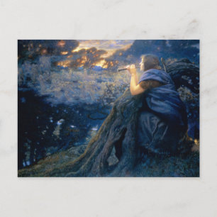 Twilight Fantasies van Edward Robert Hughes Briefkaart