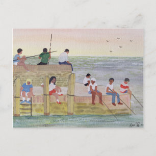 Twilight Fishing 1988 Briefkaart