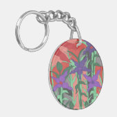Twilight Floral Garden Sleutelhanger (Voorkant Links)