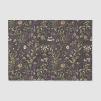 Twilight Garden Tissue Paper – Betoverde Bloemen Tissuepapier