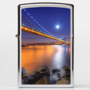 Twilight, George Washington BridgePalisades, NJ.