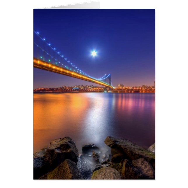 Twilight, George Washington BridgePalisades, NON. (Devant)