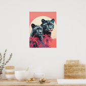 Twilight Guardians: Tropische Panters Poster (Keuken)