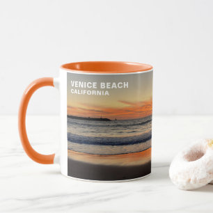 Twilight Hour Sunset - Venice Beach, Californië Mok