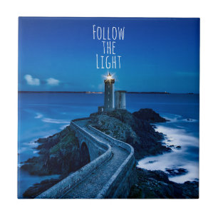 Twilight Lighthouder volgt het licht Tegeltje