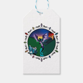 Twilight Magical Crystal Elegant Amethist Dragon Cadeaulabel