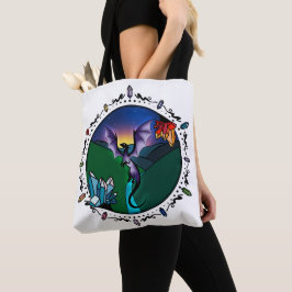 Twilight Magical Crystal Elegant Amethist Dragon Draagtas