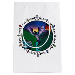 Twilight Magical Crystal Elegant Amethist Dragon Medium Cadeauzakje