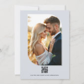 Twilight Navy, Mist Lavender & Silver Periwinkle Kaart (Achterkant)