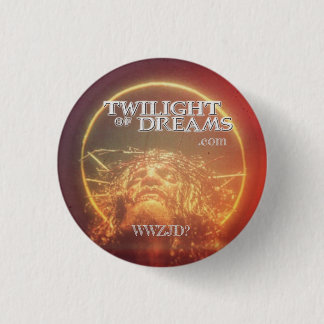 Twilight of Dreams WWZJD? Knoop Ronde Button 3,2 Cm