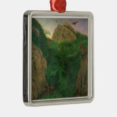 Twilight (olie) metalen ornament (Rechts)