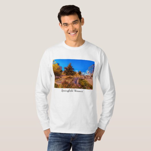 Twilight op Park Central Square Long Hoeve Shirt (Voorkant volledig)