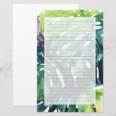 Twilight-palmen - gespleten lef briefpapier (Voorkant / Achterkant)