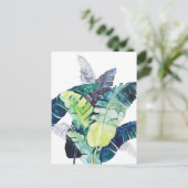 Twilight-palmen - Palmbladeren Briefkaart (Staand voorkant)
