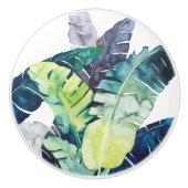 Twilight-palmen - Palmbladeren Keramische Knop (Voorkant)