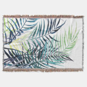 Twilight-palmen - Tropische bladeren Deken (Voorkant)