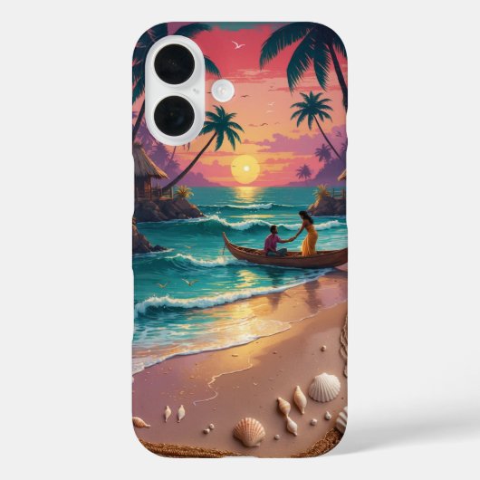 Twilight Parting Kustkunst Case-Mate iPhone Case (Achterkant)