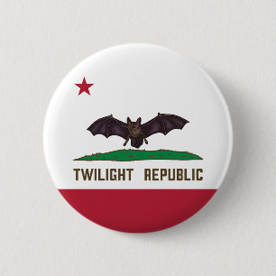 Twilight Republic Vlag Ronde Button 5,7 Cm