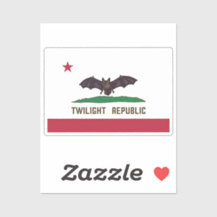 Twilight Republic Vlag Sticker